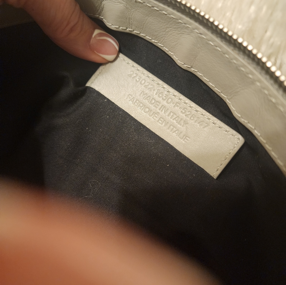 Balenciaga Suede Leather Clutch Limited Edition Grey - Picture 3 of 11